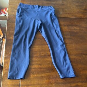 Fabletics Royal Blue High-Waisted Leggings for Activewear